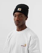 Carhartt Wip Short Watch Beanie Black - Mens - Beanies