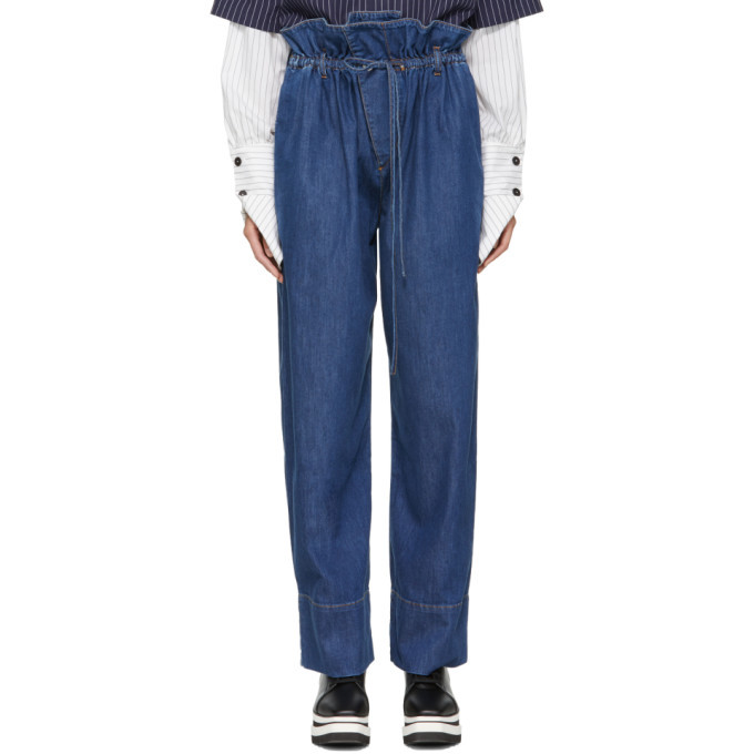 Photo: Stella McCartney Blue Benni Paperbag Waist Jeans