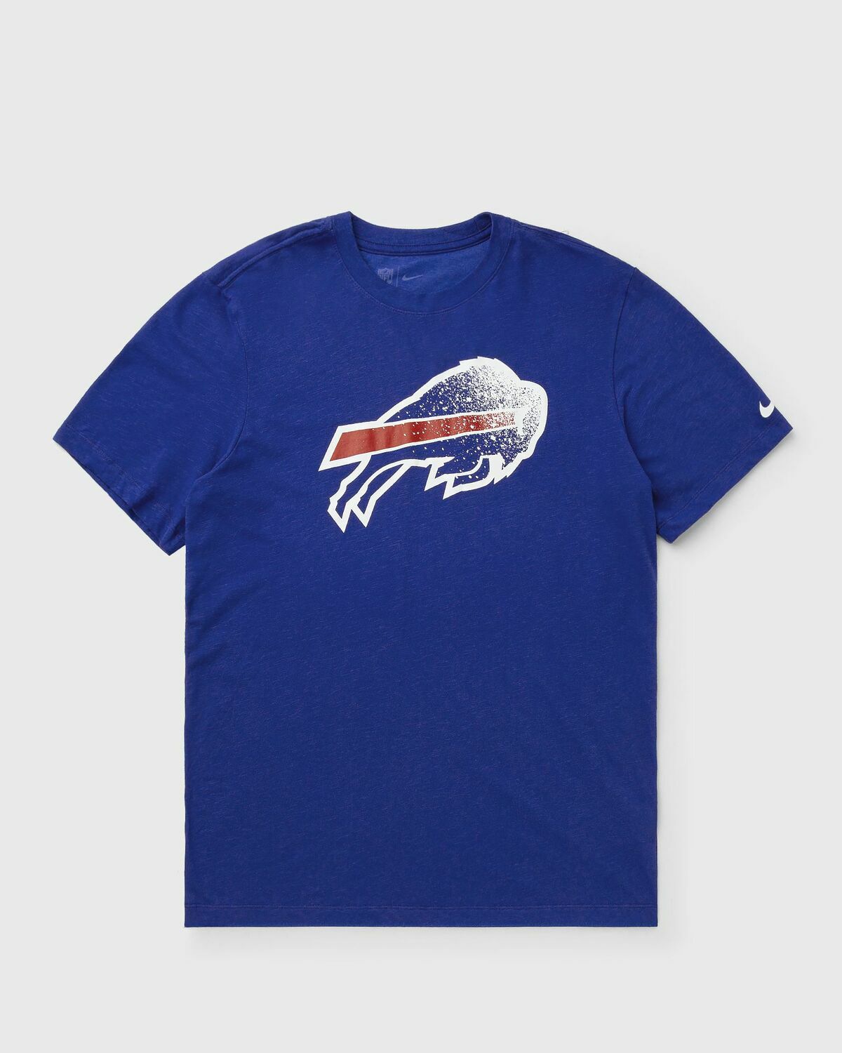 Nike NFL Buffalo Bills Rivalry Dri-FIT Cotton Slub T-Shirt Blue Mens Shortsleeves/Team Tee
