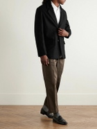 Barena - Wool-Blend Felt Blazer - Black