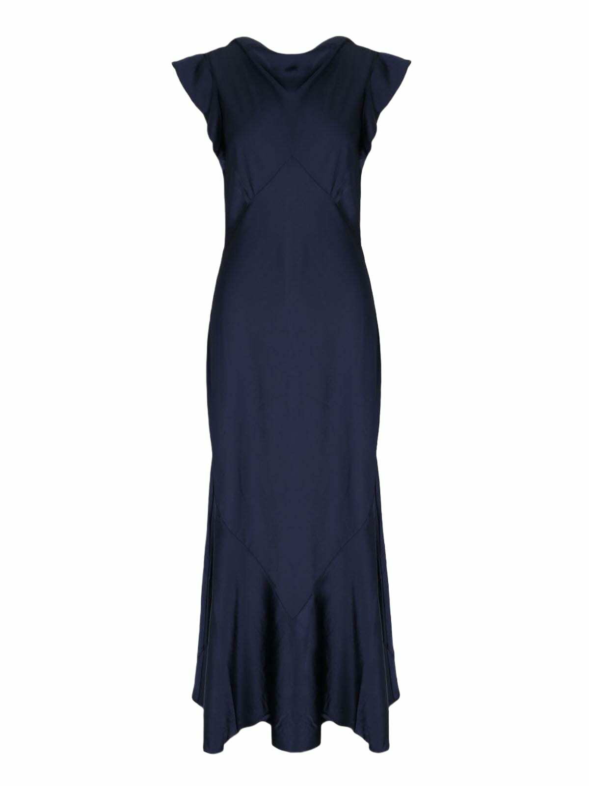 Polo Ralph Lauren Asymmetric satin maxi dress Polo Ralph Lauren