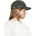 BALMAIN Khaki Washed Cotton Cap