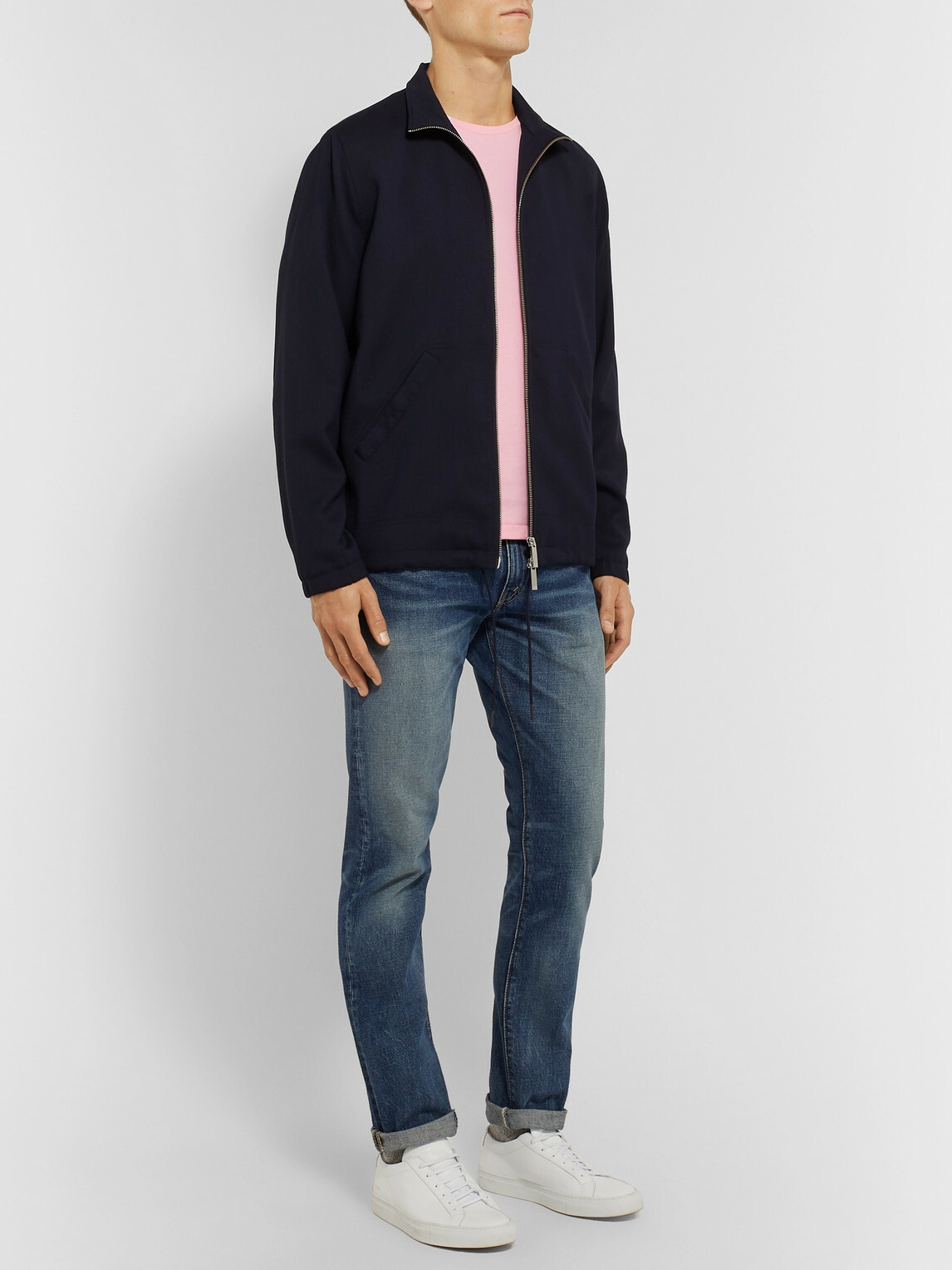 Polo Ralph Lauren - Slim-Fit Pima Cotton-Jersey T-Shirt - Pink