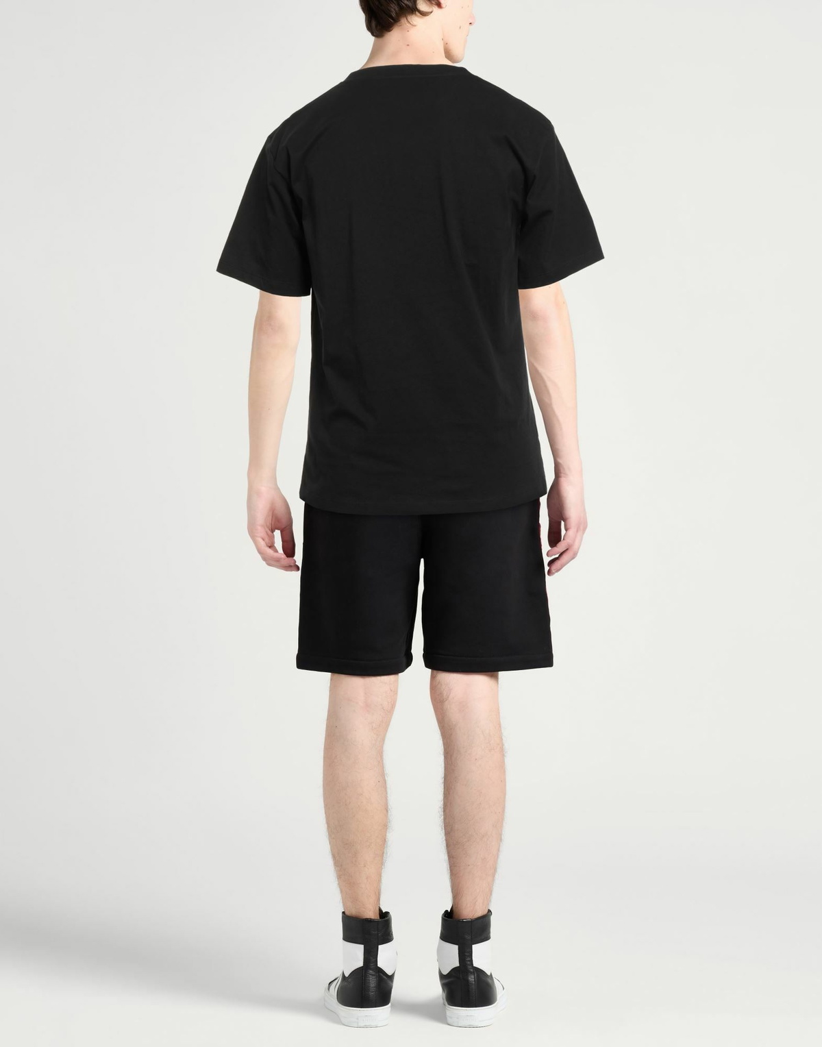 Balmain Mens T-shirt in Black