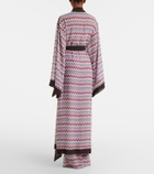 Bananhot Jim chevron cotton beach cover-up