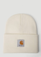 Carhartt WIP - Logo Patch Beanie Hat in Natural