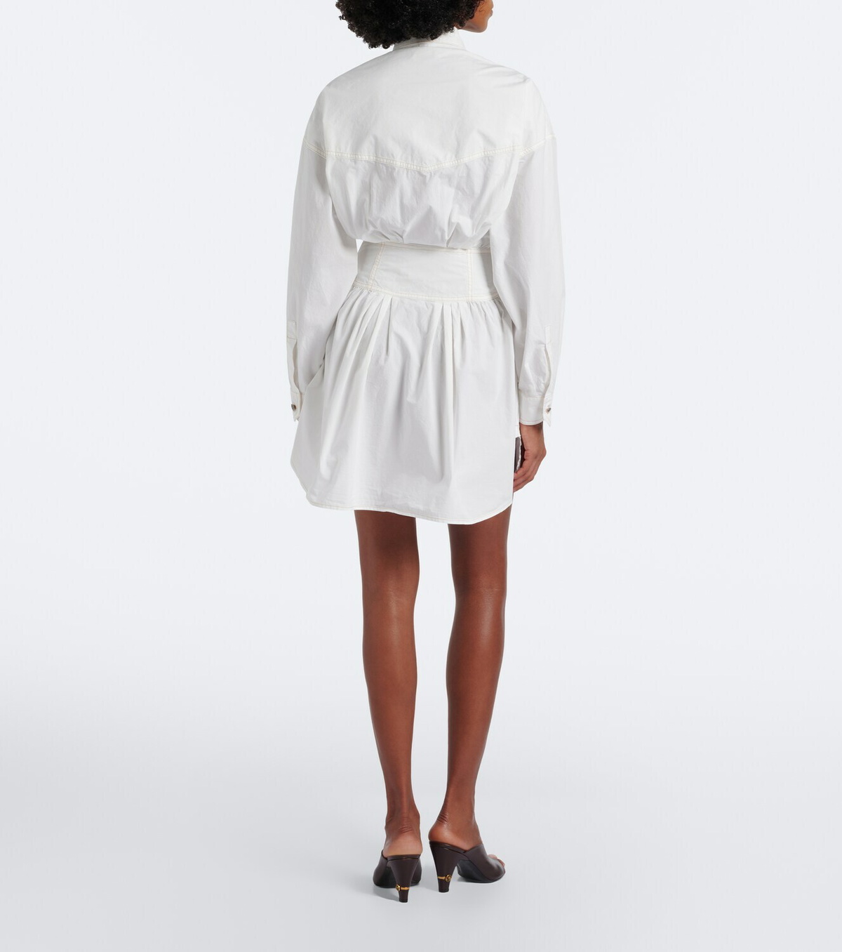 Versace Denim shirt dress