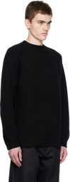 3MAN Black Raglan Sweater