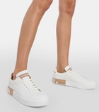 Dolce&Gabbana Portofino leather sneakers