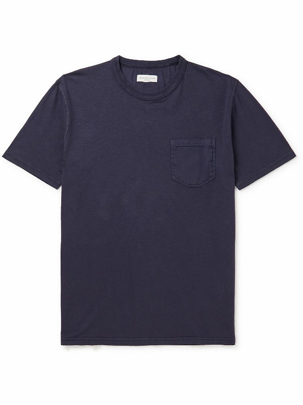 Photo: Richard James - Organic Cotton-Jersey T-Shirt - Blue