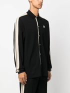 PALM ANGELS - Monogram Cotton Track Shirt