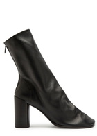 Lemaire Glove 80 Leather Ankle Boots Brown