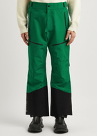 Moncler Grenoble Panelled Gore-tex ski Trousers Green