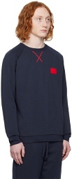Hugo Navy Raglan Sweatshirt