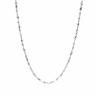 MAOR Men's Dali 3mm Necklace in Silver