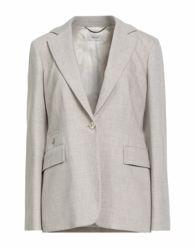 Photo: Agnona Womens Blazer Light in Grey