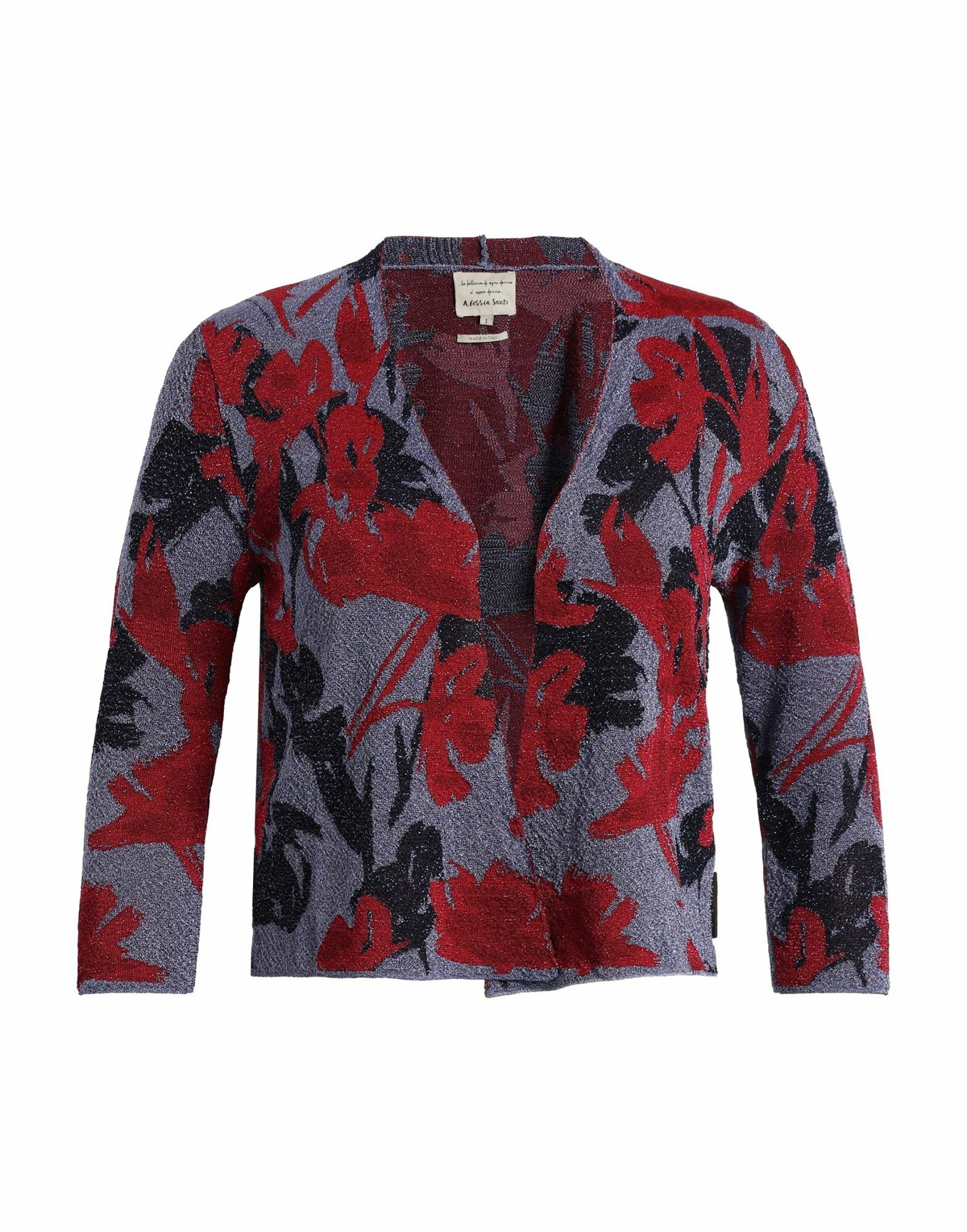 Alessia Santi Womens Cardigan in Purple