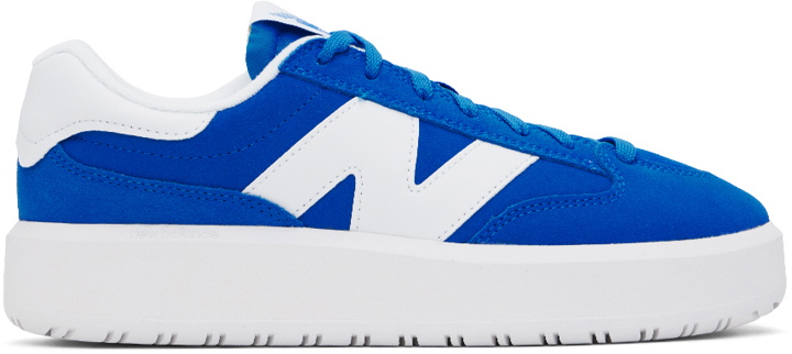 Photo: New Balance Blue & White CT302 Sneakers