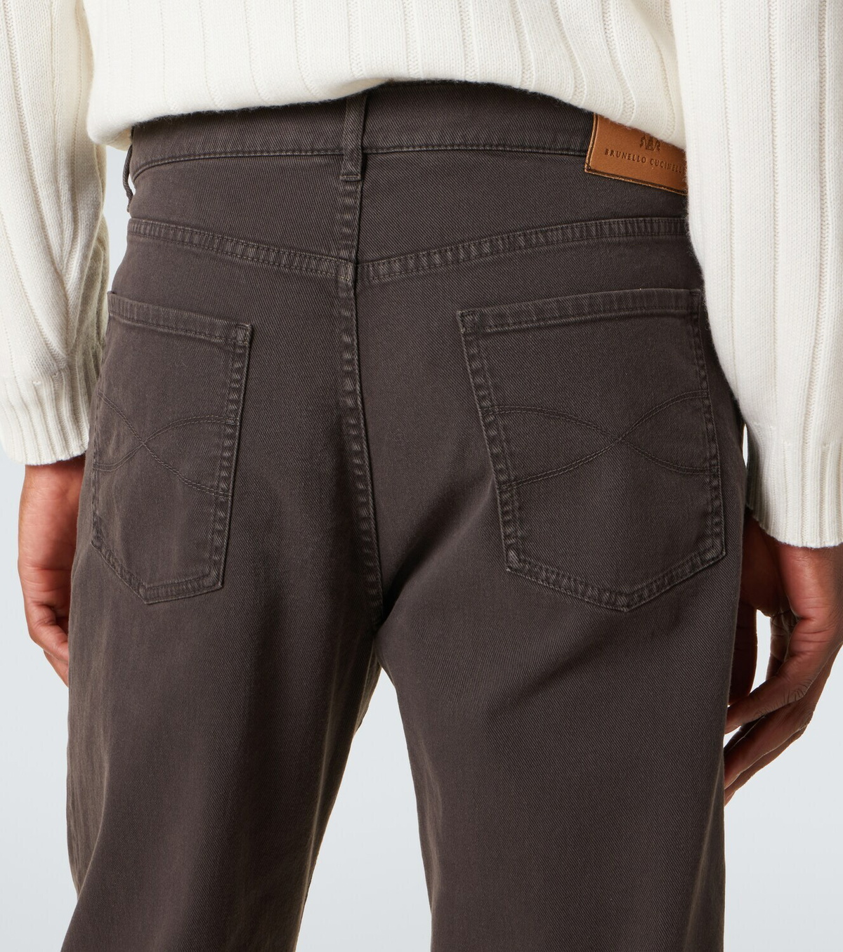 Brunello Cucinelli Mid-rise straight jeans