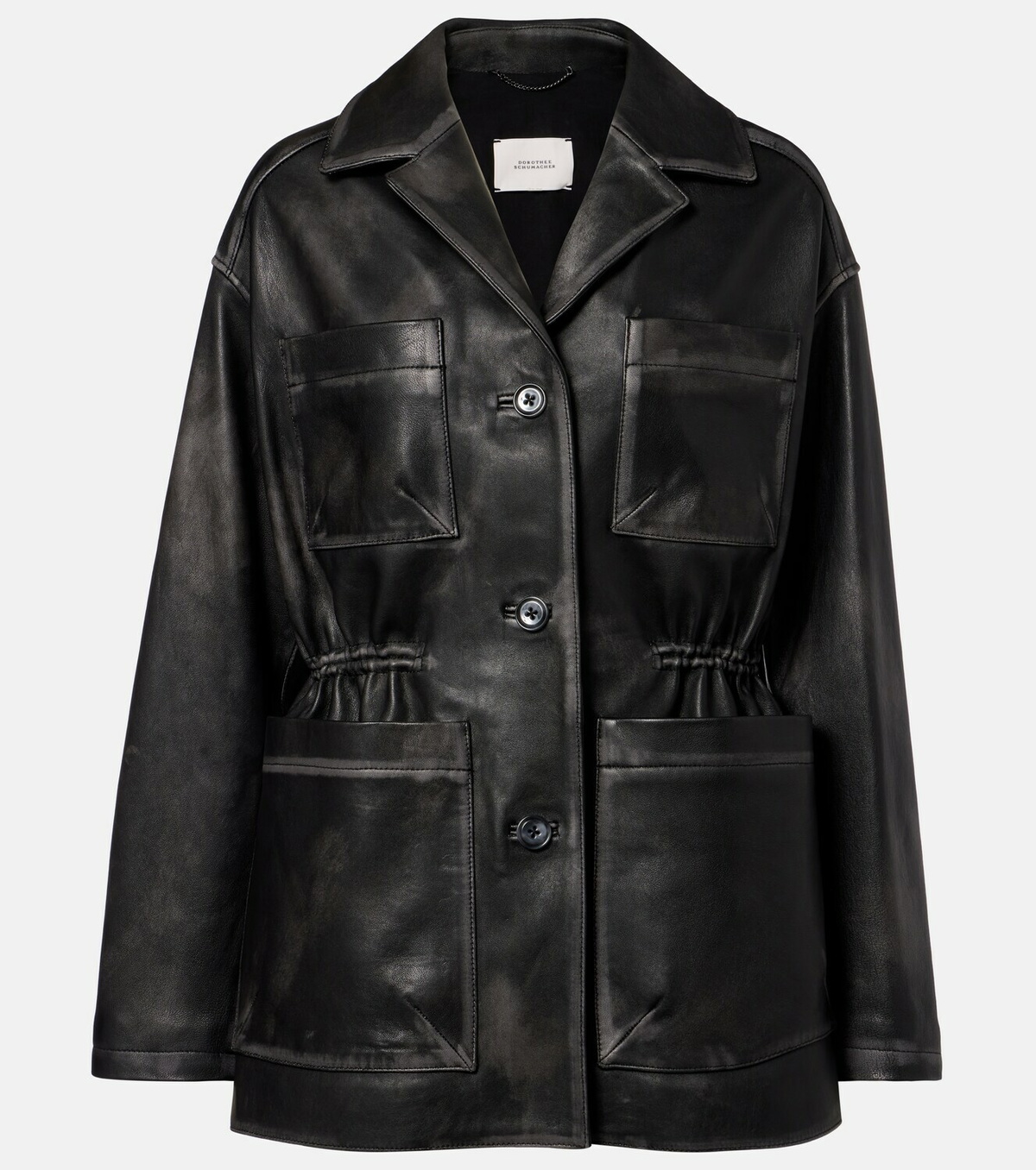 Dorothee Schumacher Sleek Statement leather jacket