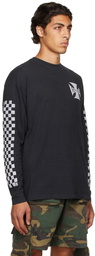 Rhude Black Check T-shirt