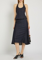 Jacquemus Le Haut De-nîmes Lavoir Denim top Navy