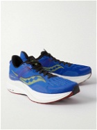 Saucony - Tempus Rubber-Trimmed Mesh Running Sneakers - Blue