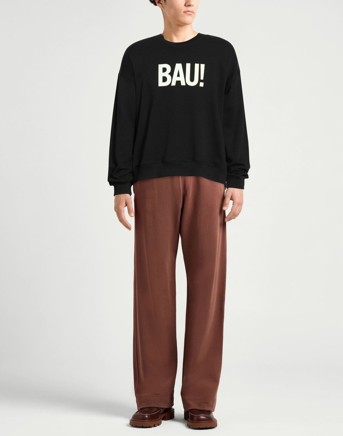 Msgm Mens Sweatshirt in Black