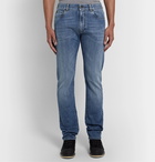 Canali - Slim-Fit Stretch-Denim Jeans - Blue