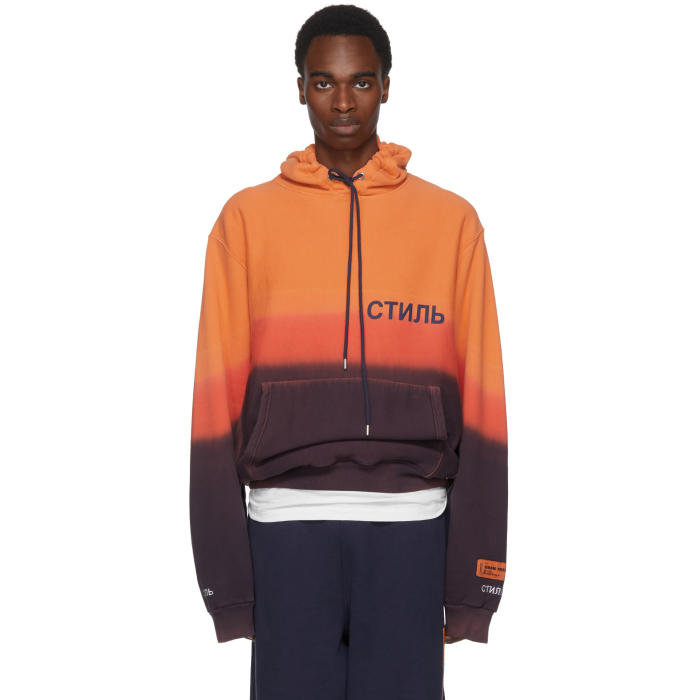 Purple and orange online hoodie