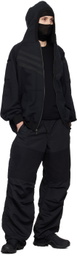 BRYAN JIMENÈZ Black Trim Hoodie