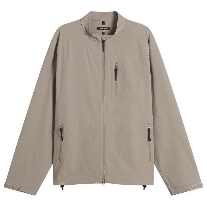 Photo: Hiking Patrol Men's Edge LT Softshell Technical Jacket in Walnut