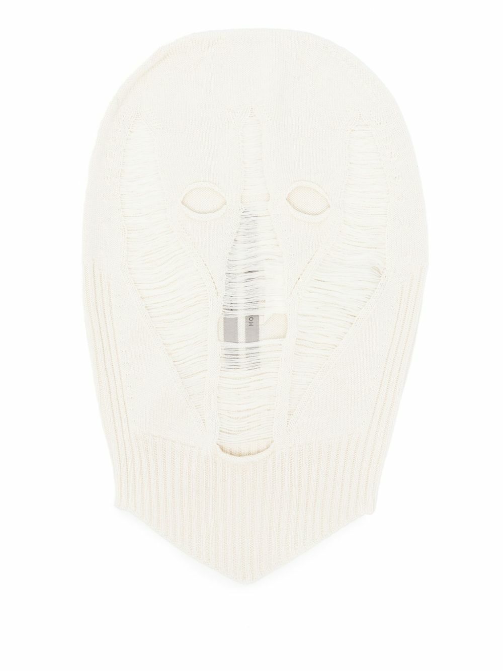 Rick Owens White Skull Balaclava Rick Owens