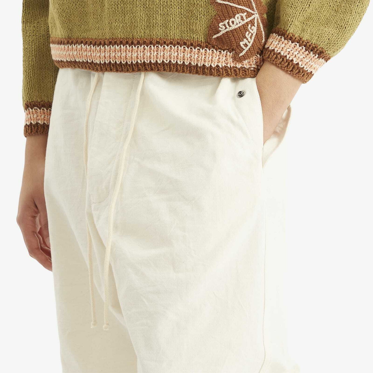 Story mfg. Women's Paco Pants in Ecru