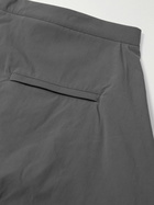 ACRONYM - P30BL Wide-Leg Belted Layered Encapsulated Nylon Cargo Trousers - Gray