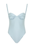 Faithfull The Brand Gabriella Underwired Swimsuit Light Blue