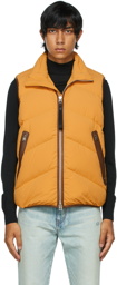 TOM FORD Yellow Down Compact Parachute Vest