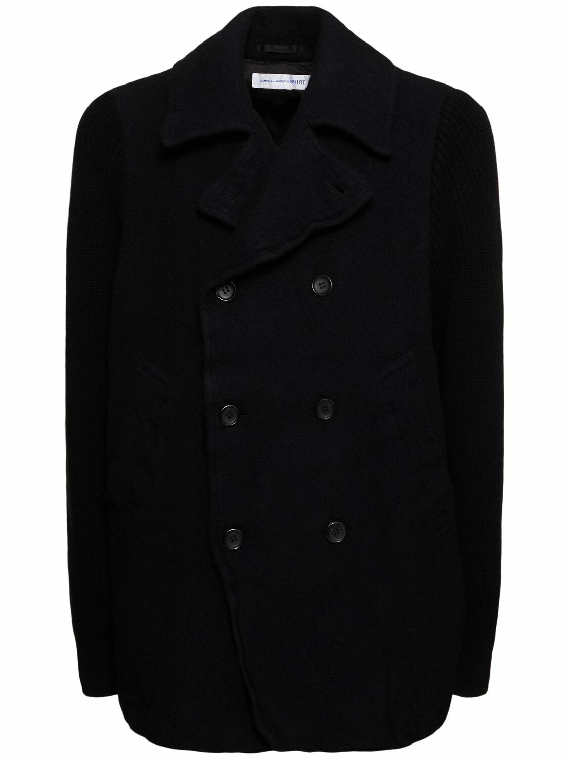 Comme des Garcons SHIRT BOY Back Print Trench Coat Comme des Garcons SHIRT