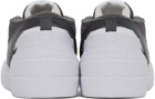 Nike Grey Sacai Edition Blazer Low Sneakers