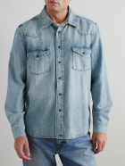 FRAME - Denim Western Shirt - Blue