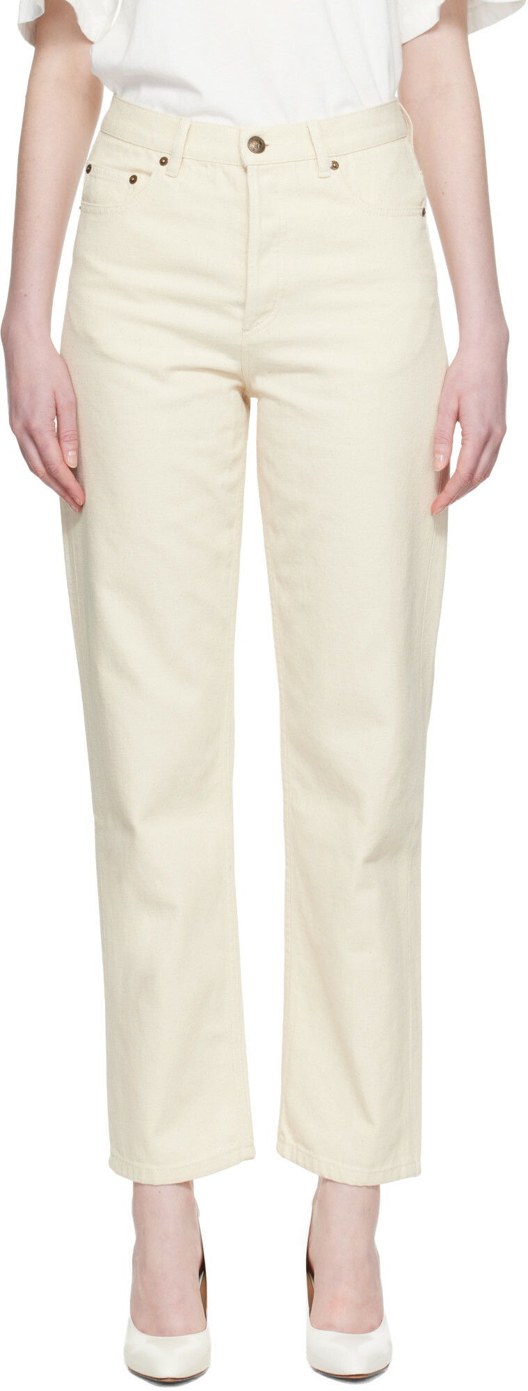 A.P.C. Off-White Fairfax Jeans