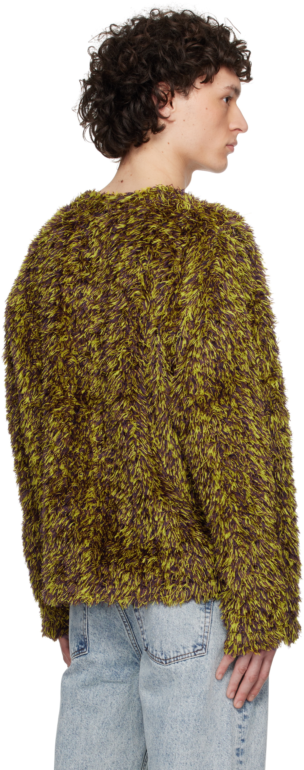 Séfr Brown & Yellow Agustin Sweater