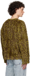 Séfr Brown & Yellow Agustin Sweater