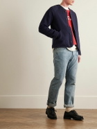 Drake's - Casentino Wool-Bouclé Overshirt - Blue