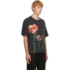 Valentino Black Inez and Vinoodh Edition Floral T-Shirt