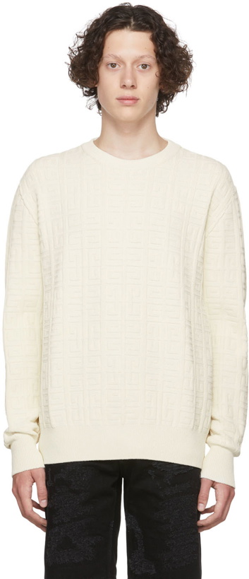 Photo: Givenchy Off-White Viscose Sweater