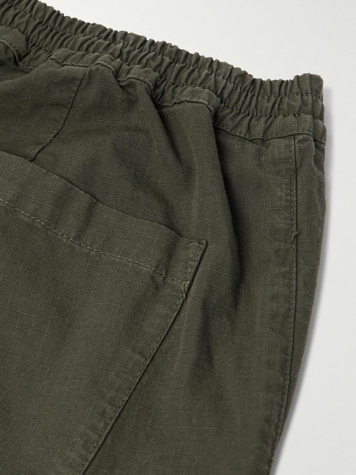 A Kind Of Guise - Banasa Straight-Leg Cotton-Ripstop Trousers - Green