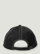 Y-3 - Stitch Baseball Cap in Black