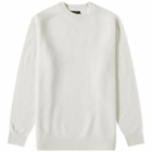 Beams Plus Men's 9G Crew Knit in Off White