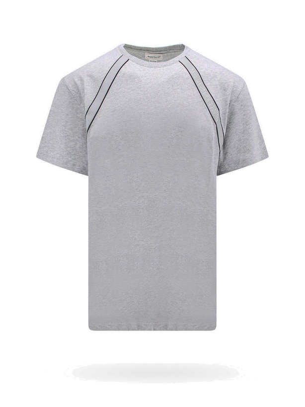 Photo: Alexander Mcqueen   T Shirt Grey   Mens